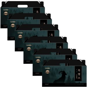 천호엔케어 흑염소 더블랙 70ml x 30포 x 6박스 6개월분