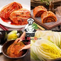 [김재모] DIY김치 3.5kg 절임배추2.5kg+국산100% 양념1kg 김치밀키트만들기