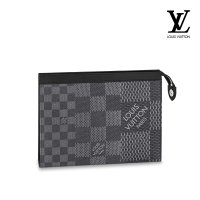 루이비통[Louis Vuitton] 포쉐트 보야주 클러치 그라파이트 N60444