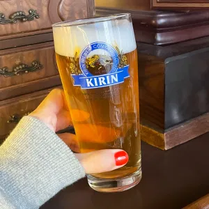 [KIRIN] 레트로 기린 맥주 맥주컵 435ml