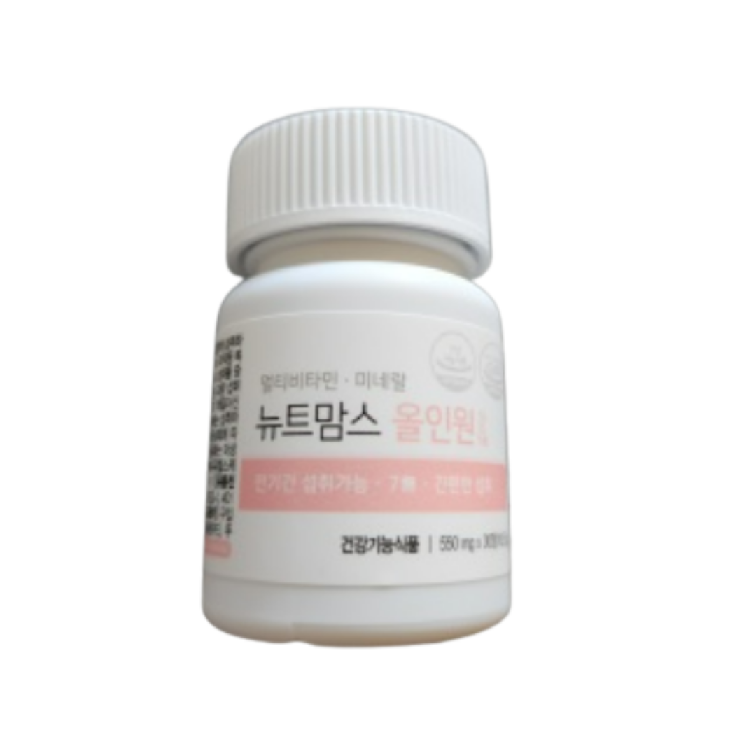 <b>뉴트</b>맘스 올인원 550mg x 30정 x 2개입