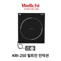 업소용 1구 빌트인 인덕션 유닛 KRI-250 UNIT, 웰치인덕션, 1구인덕션