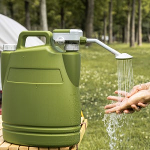 엘리펌프 캠핑 워터저그 워터맨 V2 DEW-2203 휴대용 개수대