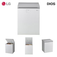 LG 엘지 디오스 뚜껑형 김치냉장고 128L 메탈 김치톡톡 K132LW121