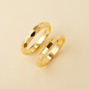 24k 순금 볼륨 열송이 컷팅 반지(2type) 3.75g