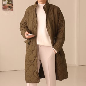 남자패딩코트 퀄팅자켓 오버핏 깔깔이 남자패딩
