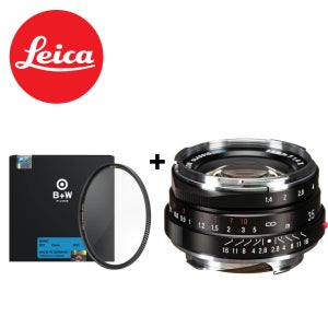 보이그랜더 녹턴 클래식 35mm F1.4 II 싱글코팅 라이카 M + B+W Basic 43mm
