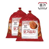 (종가집) 종가 중부식 포기김치 11kg (5.5kg X 2)