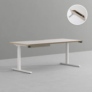 데스커 모션데스크 프리미엄 (깊이 800) 1800x800mm, 화이트