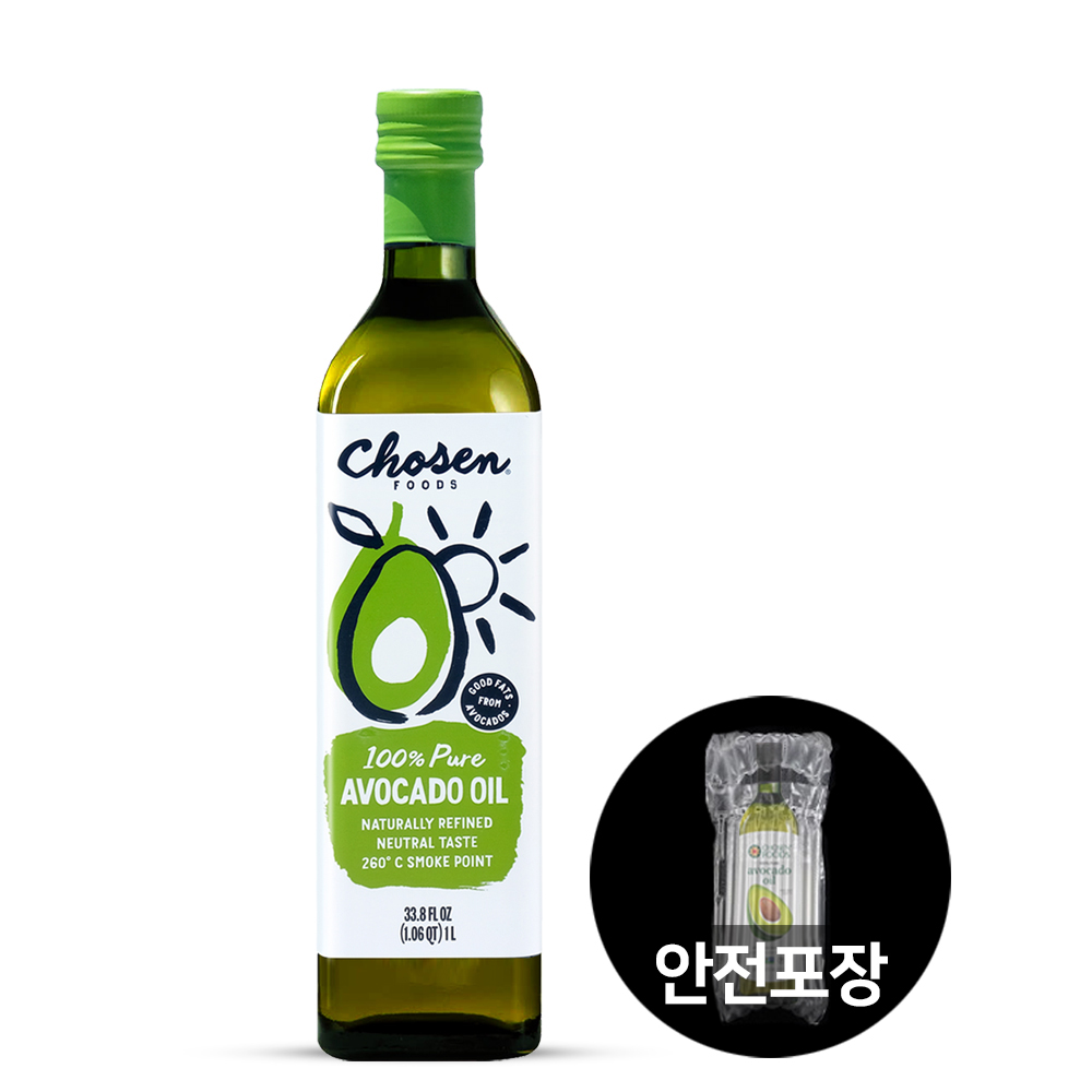 초슨푸드 퓨어 <b>아보카도 오일</b> 코스트코 냉압착 아보카도유 1L, 1개