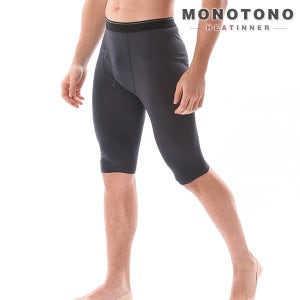 정전기 방지가공 기모 남성 5부 타이즈/남성내복하의