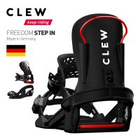 2223 클루 프리덤 1.0 스텝인 스노우 보드 바인딩 CLEW Freedom 1.0 Step in Snowboard binding Black