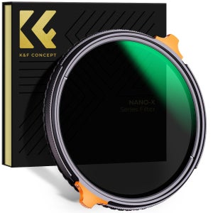 K&F CONCEPT NANO-X CPL + ND4-ND64 가변필터 8K AGC 46mm