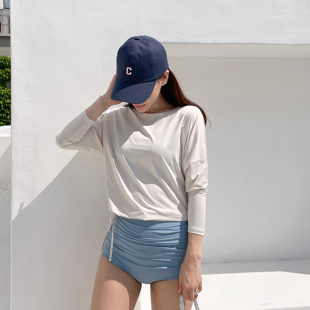 [메이비치]아워 스트링 래시가드 래쉬가드 / 여성 비치웨어