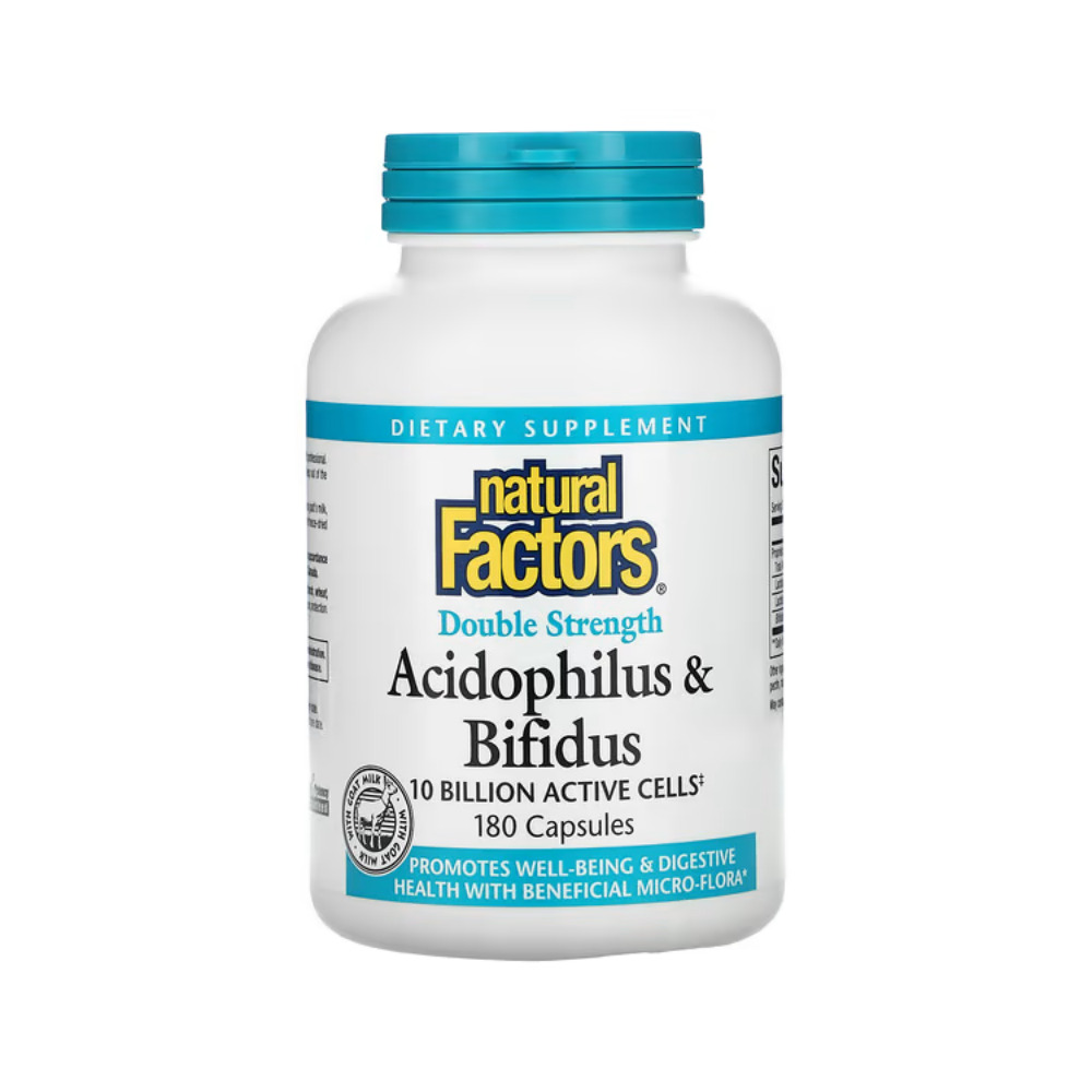 네추럴팩터스 <b>애시도필러스 비피더스 100억</b> CFU 180캡슐