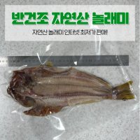 반건조 자연산 놀래미 3마리