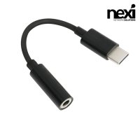 USB C타입 3.5 스테레오 AUX 젠더 이어폰 케이블 NX1208