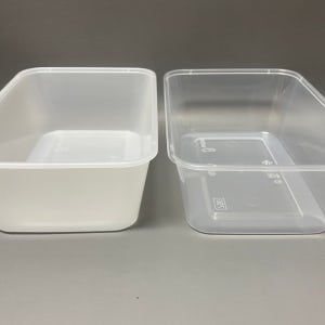 BW-사출 -B750(용량750ml) 500개 SET 죽 샐러드 반찬 밀폐용기