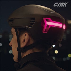 CRNK 크랭크 제네틱 알파 GENETIC ALPHA 스마트 LED 후미등 로드자전거 에어로 전동킥보드 경량헬멧