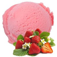 Gino Gelati Strawberry flavor soft ice cream powder 지노 젤라티 소프트 제빙기용 딸기맛 소프트 아이스크림 파우더 1kg 1개