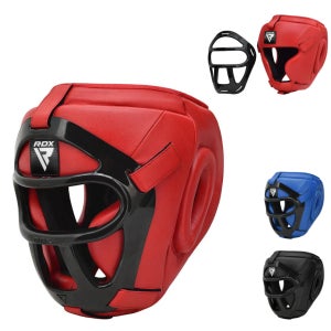 링사이드코리아 RDX 코보호 포수형 복싱 헤드기어 / 풀페이스 안면보호 격투기 그릴교체가능