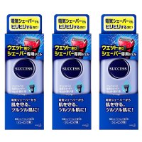 Kao Success Shaving Gel 일본 카오 석세스 면도 쉐이빙 젤 습식 전기면도기용 180g 3개