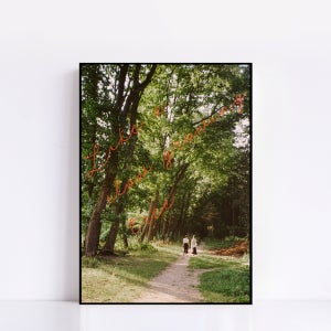 ART POSTER #380(S) like a slow growing tree 초록 숲 그린 풍경 산책 사진 포스터 벽가리개 액자