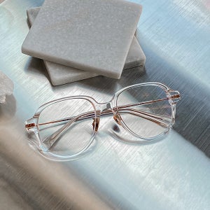 프로젝트 프로덕트 안경테 FS11 C0 보잉 오버사이즈 티타늄 투명 안경