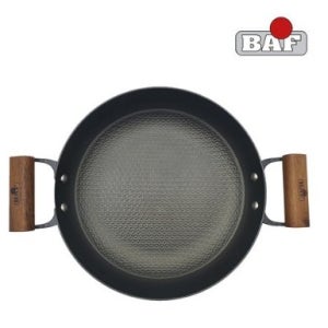 BAF 캐스트 아이언 무쇠 주물 양수그리들 28cm