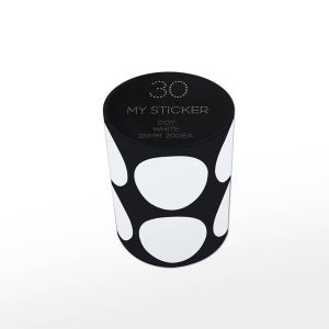 폼텍 마이스티커 MTD-3025 (25mm/모조지/화이트)