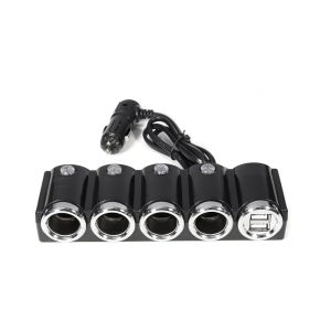 차량용 멀티소켓 시거잭 4구 분배기 USB충전기 12V 시가잭 스위치 핸드폰 고속 휴대폰 급속 스마트폰