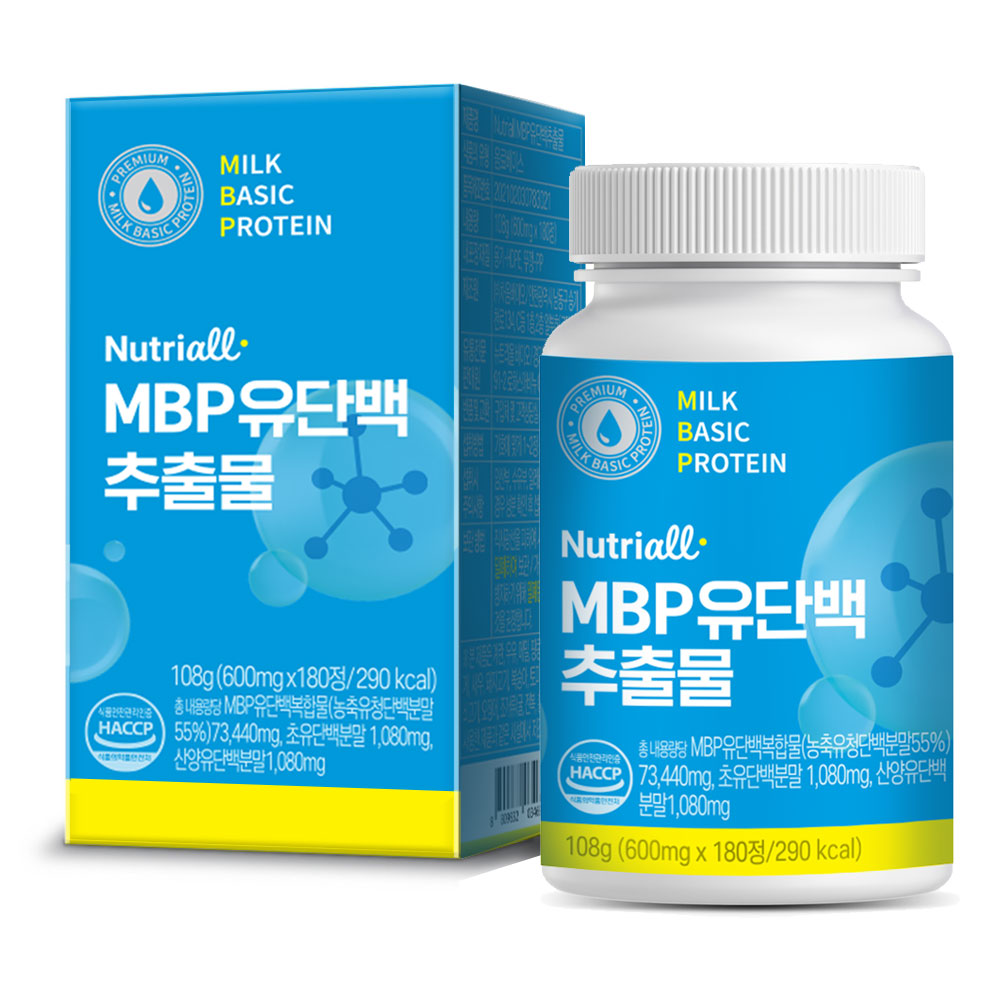 MBP <b>유단백추출물</b> 180정 엠비피