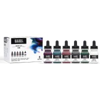 Liquitex Acrylic Ink Muted Collection 리퀴텍스 아크릴 잉크 6색 각30ml