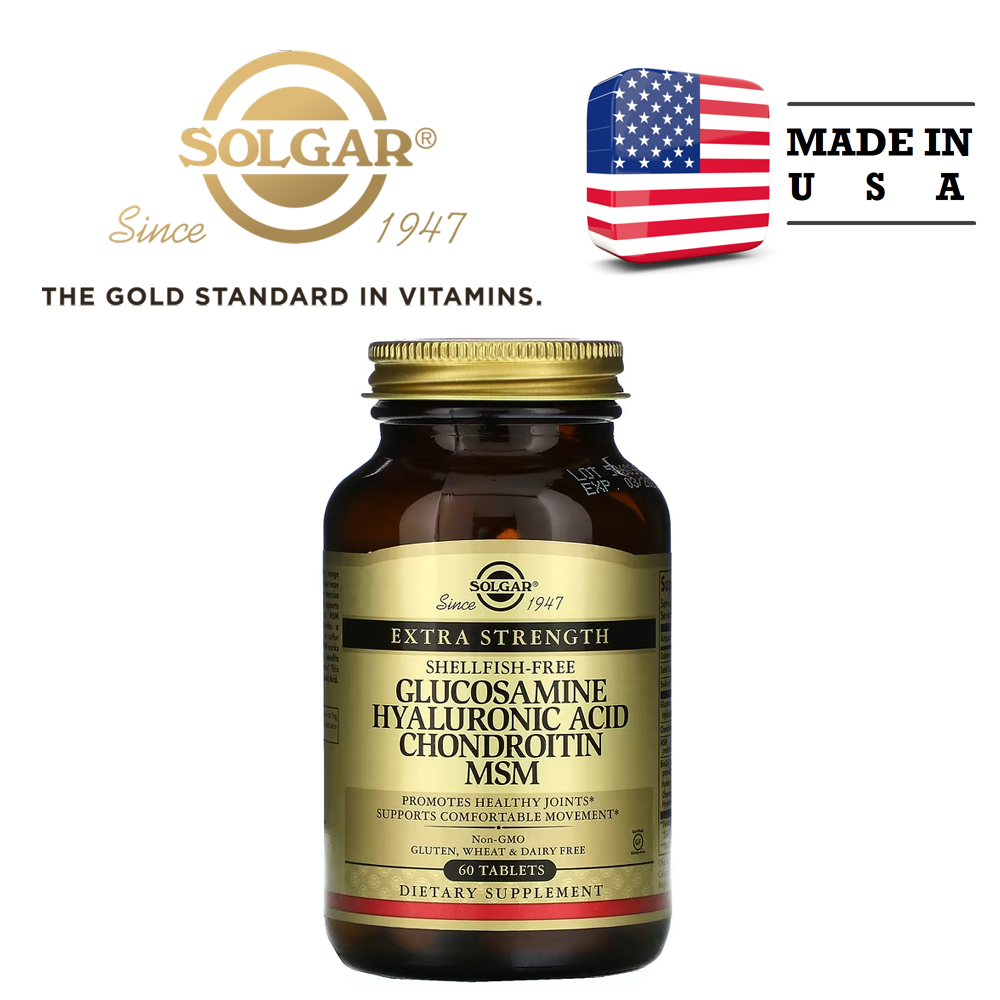 솔가 <b>글루코사민 히알루론산 콘드로이틴 MSM</b> 60정