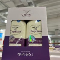 카프리나 산양유 바디워시 500ml X 2개 시어버터향 코스트코 홈쇼핑 완판