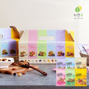 투데이넛 너트한줌 혼합 믹스 6종 패밀리 선물세트 20gx30봉 / 견과류 하루견과