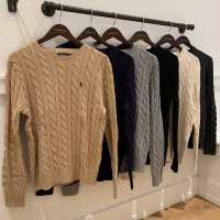 폴로 랄프로렌 맨 코튼 꽈배기 스웨터 Men’s Cable Knit Sweaters