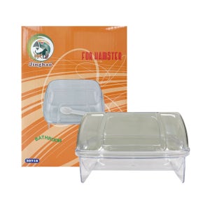 투명도시락통 은신처 대형 / 햄스터 은신처 화장실 고슴도치 하우스