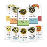 이델리 간편집밥 계란국/사골미역국/우거지된장국/미소된장국/육개장 5종 택1