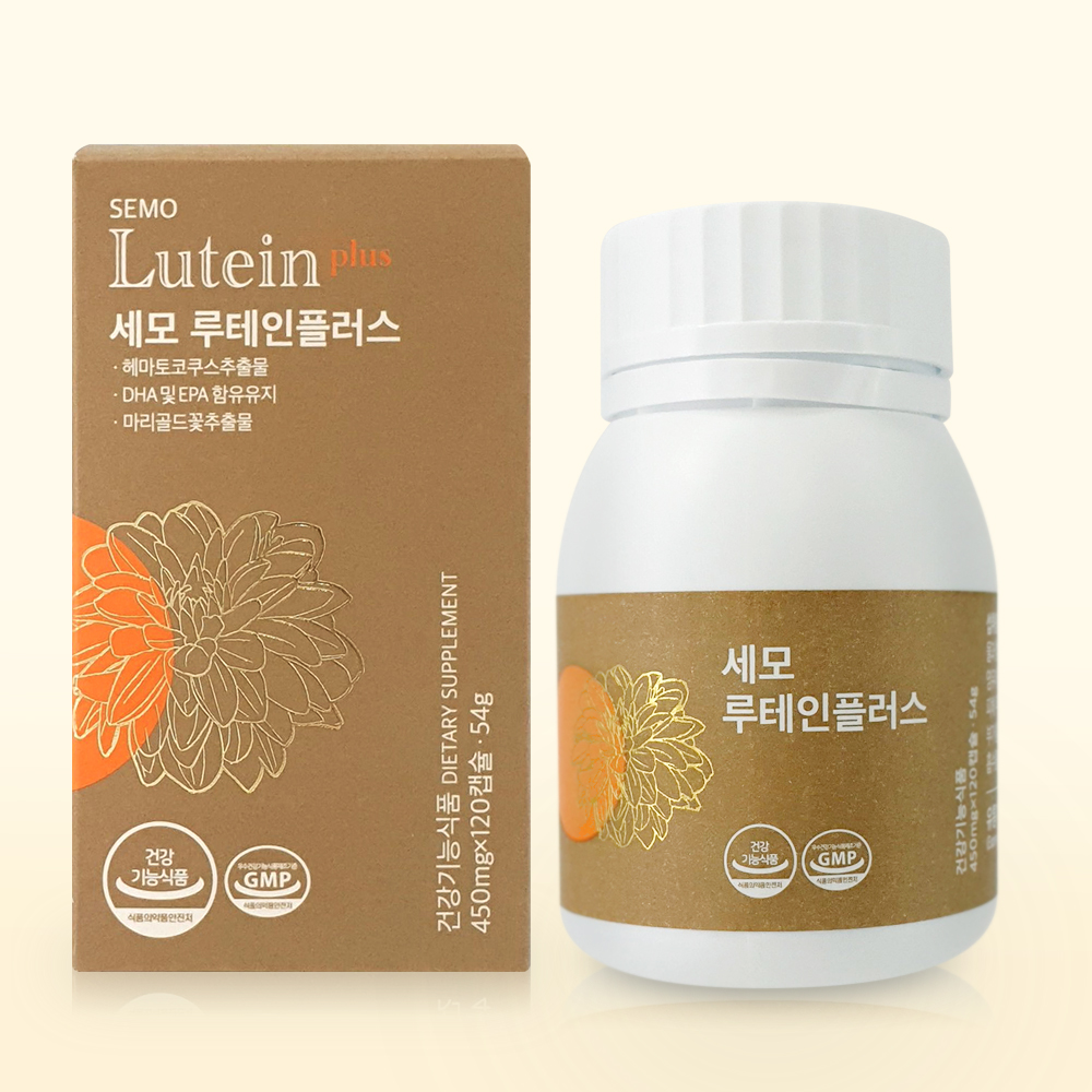 <b>세모 루테인</b> 플러스 3중복합 건조한 피로한 눈 노안 영양제