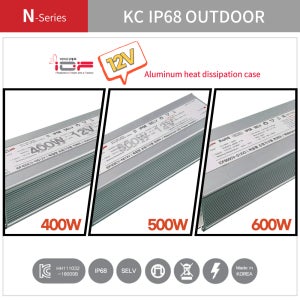 12V 방수 LED SMPS 400W 500W 600W LED컨버터 LED안정기 IDF