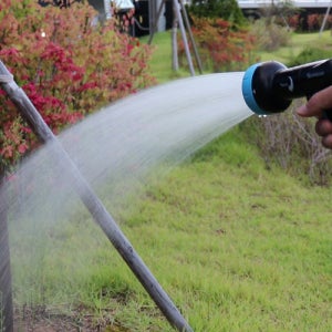 썬라이즈 트위스트 애견 샤워 워터건 미세분사 물호스 목욕 수목보호