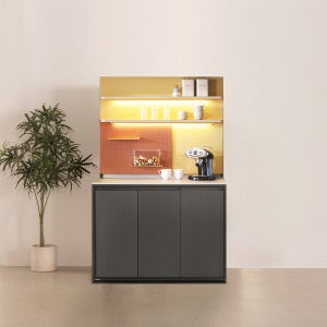 리바트 팔레트 상부세트 카페 수납장 800 선반형