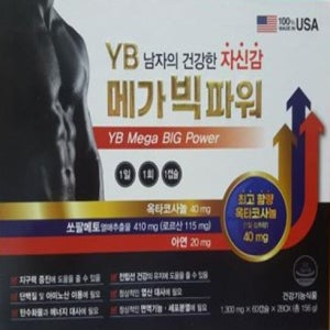 와이비 메가빅파워1300mg 120캡슐 4개월분