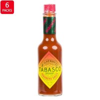 TABASCO Habanero Hot Sauce 타바스코 하바네로 핫 소스 미국 148ml 6팩