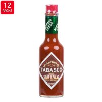 TABASCO Buffalo Style Hot Sauce 타바스코 버팔로 스타일 핫 소스 미국 148ml 12팩