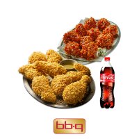 BBQ 황금올리브치킨+양념순살치킨+콜라1.25L 기프티콘