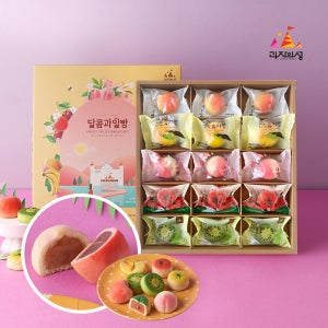 달콤과일빵 [15개입] (5종류 모음형, 개별포장) 답례품 빵디저트 간식 선물