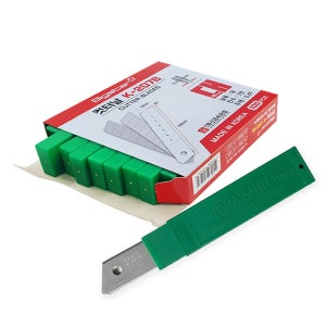 화신금속 칼날 컷터칼 18mm 7칸 1통