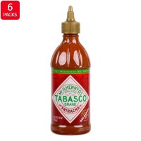 TABASCO Sriracha Hot Sauce 타바스코 스리라차 핫 소스 미국 567ml 6팩